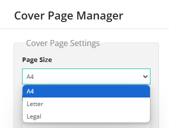 BoardCloud Packet Page Sizes