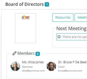 Ranking of Committees in BoardCloud