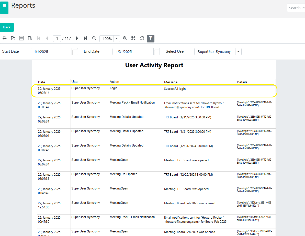 BoardCloud Member Activity Report