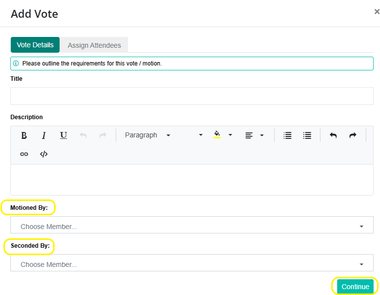 BoardCloud Setup a Motion or Vate